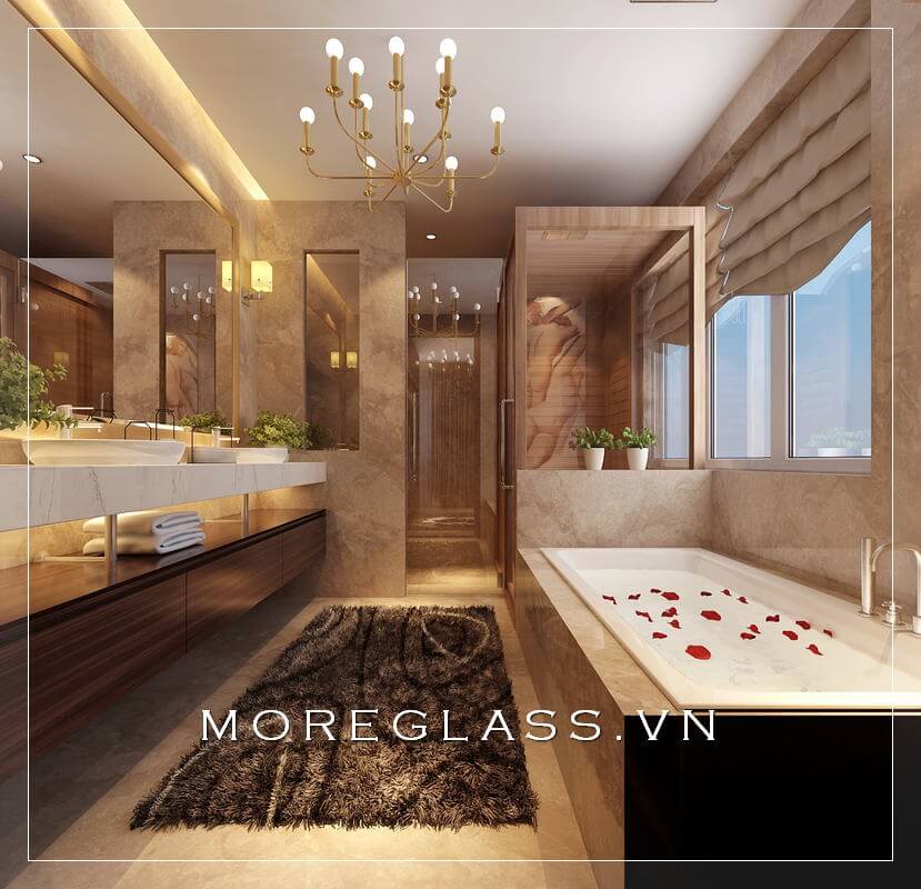 Thiết kế phòng tắm biệt thự